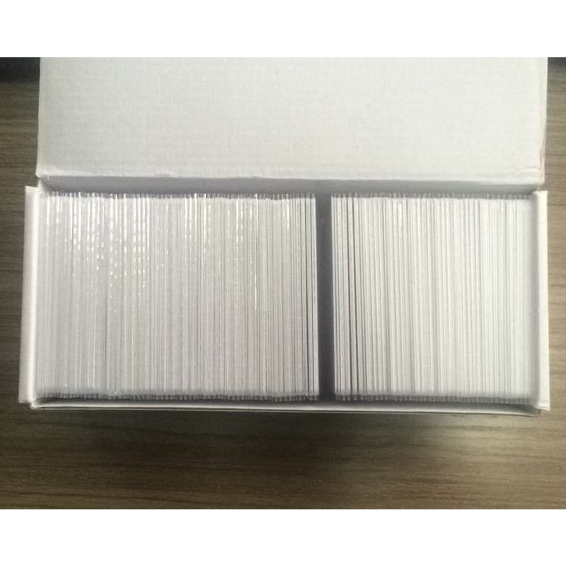 Contactless induction card Blank MF card M1 Blank Cards 0.8mm Thickness 13.56Mhz