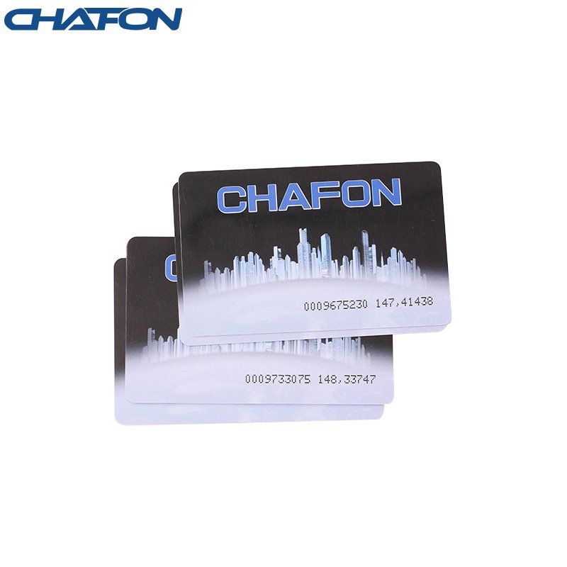 CHAFON hot sales 125 khz tk4100 F08 Alien H3 chip optional pvc plastic rfid blank card tags for access control