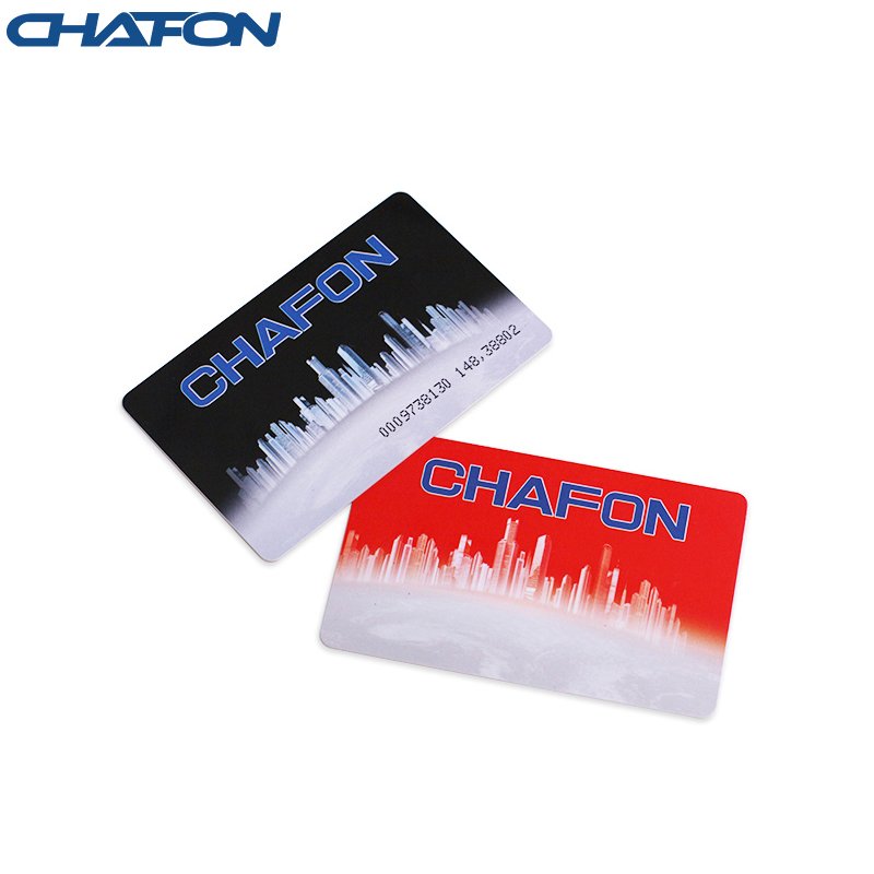 CHAFON hot sales 125 khz tk4100 F08 Alien H3 chip optional pvc plastic rfid blank card tags for access control