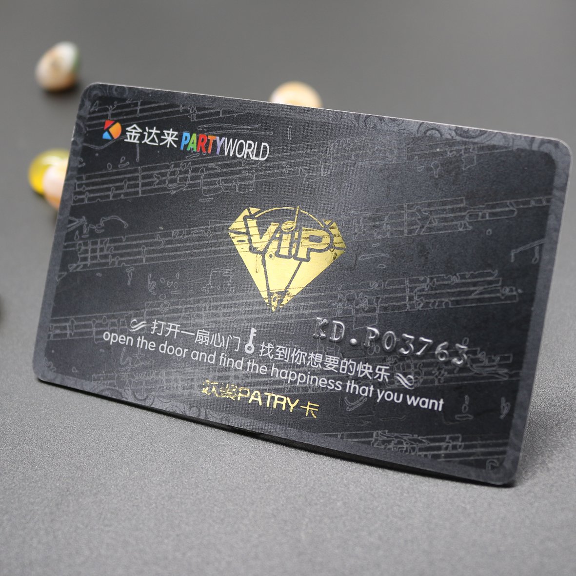 125khz LF Best in industry vip gym club membership card gold
