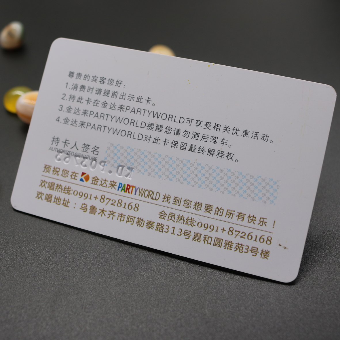125khz LF Best in industry vip gym club membership card gold