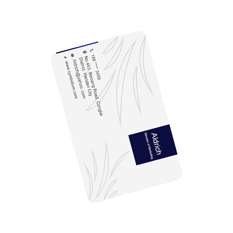 NFC Professional Business Cards NTAG215 with QR Code Smart Digital NFC Business Card printable
