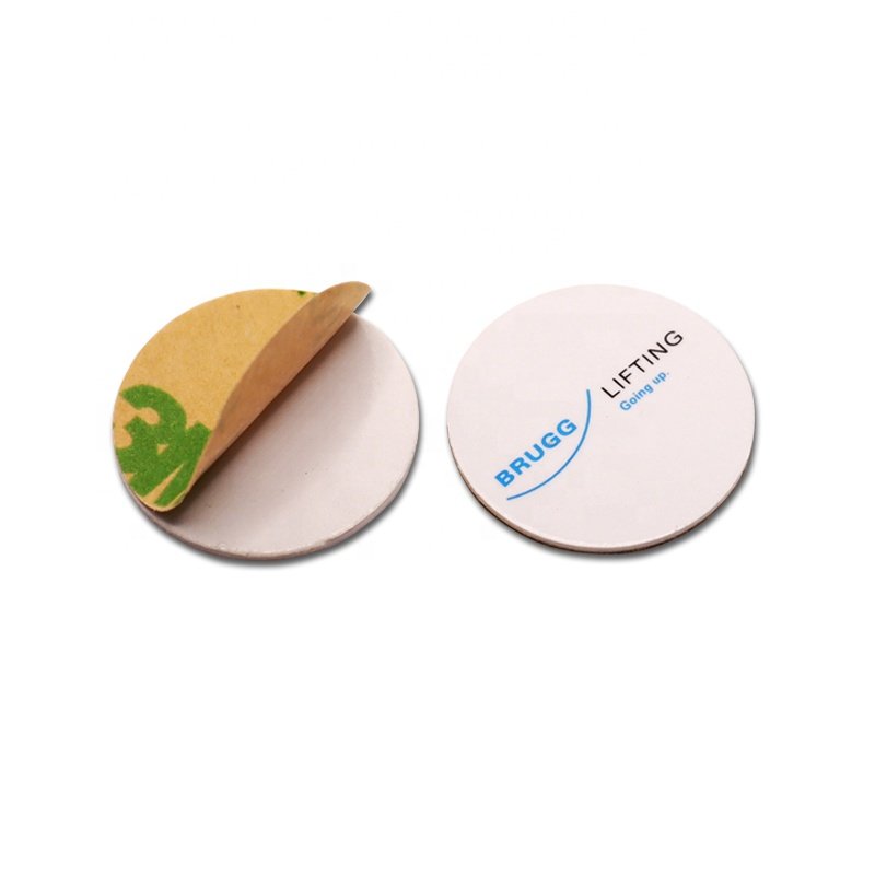 Waterproof pvc coin card ntag213 nfc Coin tag wholesale