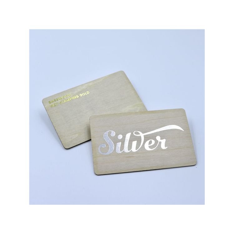 Competitive Price high-frequency access control high-speed IC chip card RFID waterproof nfc Wood Card custom business RFID card
