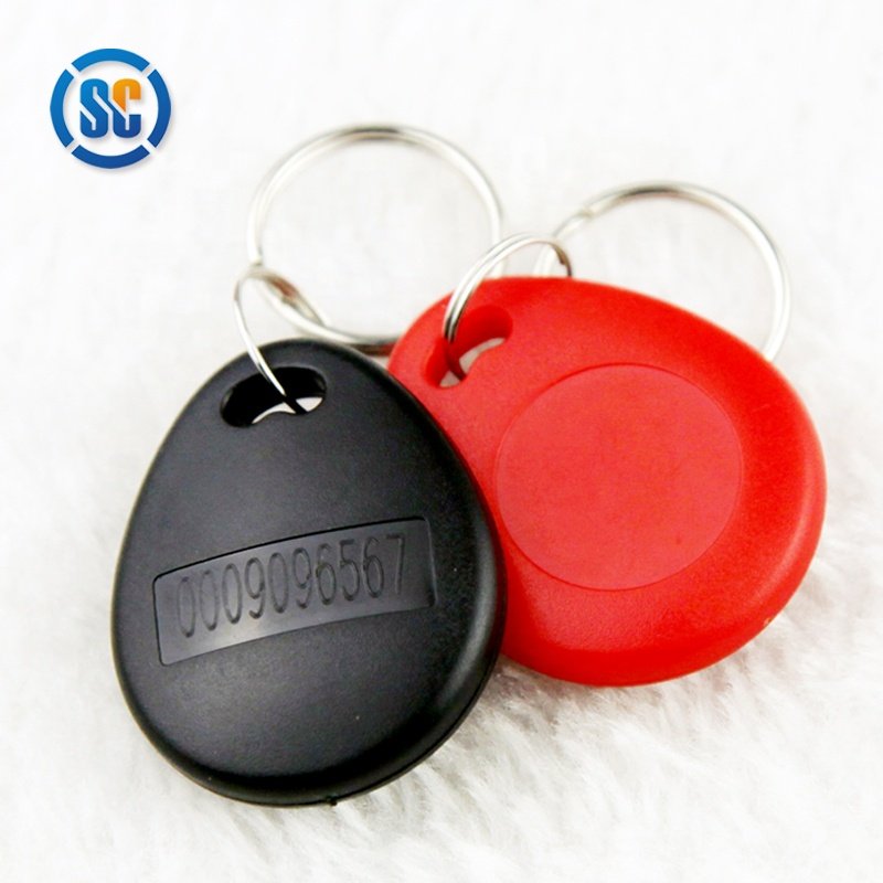 mini hotel door lock factory price Waterproof KeyFob Card ABS card Door Access Key Fob Tags