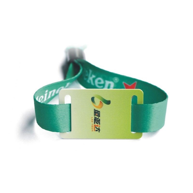 High Frequency Customization PVC tag and Fabric wristband