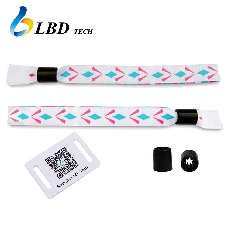 High Frequency Customization PVC tag and Fabric wristband