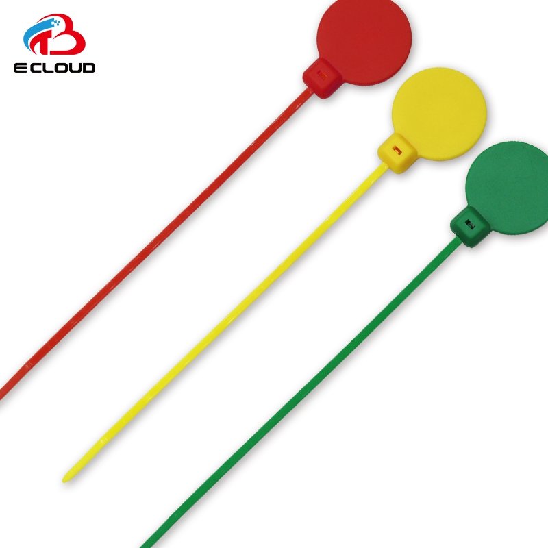 UHF Tag Access Control Card Special Hot Selling Coloured Releasable Loop And Hook Cable Tie Tag