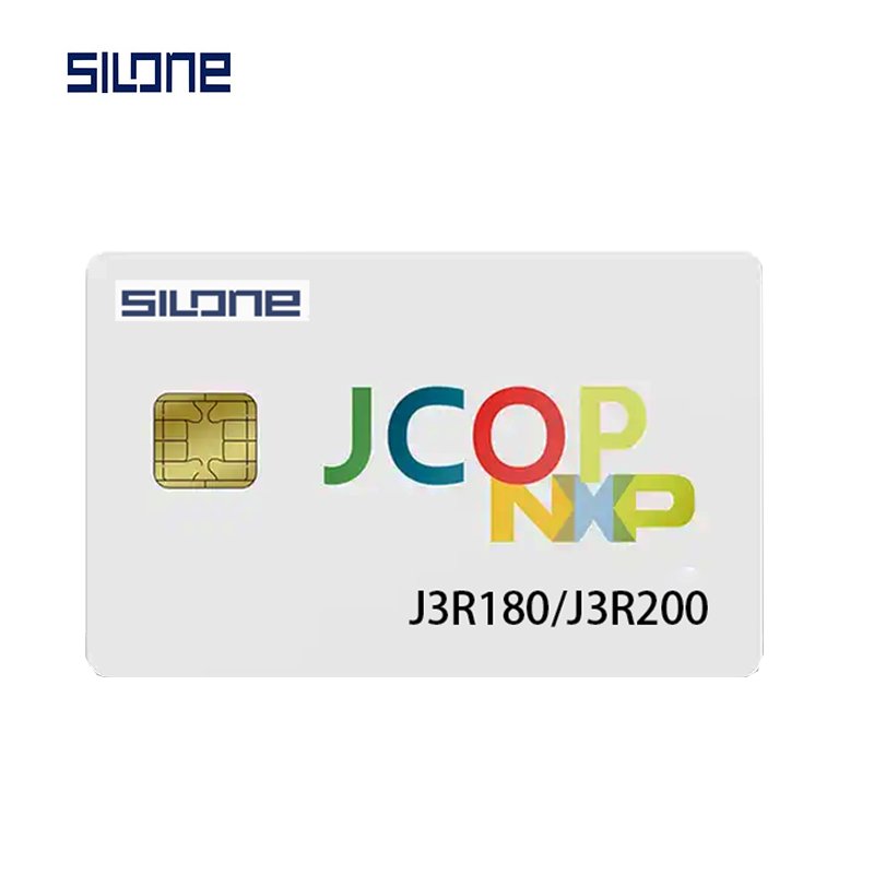 Custom Printing Logo CR80 13.56Mhz PVC Smart Chip Rfid Jcop Java Blank card For Payment And access control card