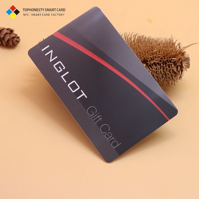 China Wholesale Customized Plain matte or glossy NFC smart Card Black Digital Business Card Contactless RFID Card