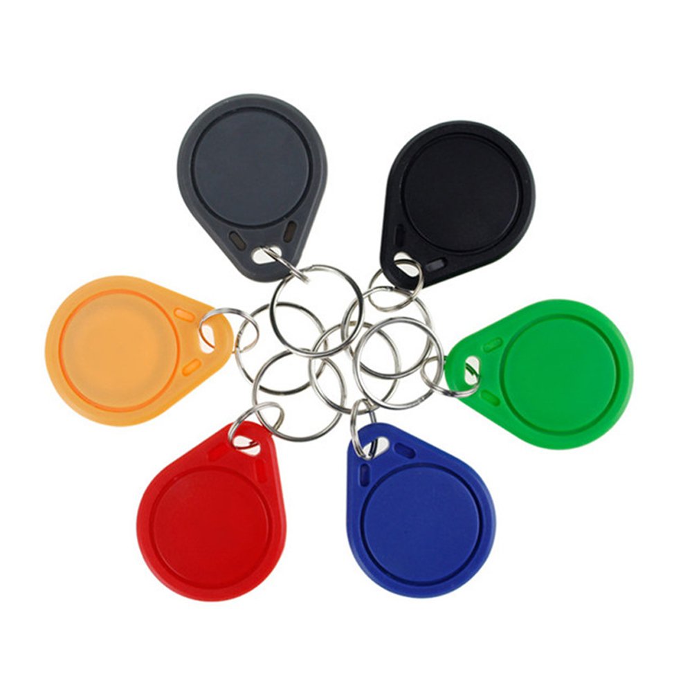 Access Control Keyfobs Tags RFID Key Finder Card Keychain ABS Waterproof T5577 Temic Keyfob
