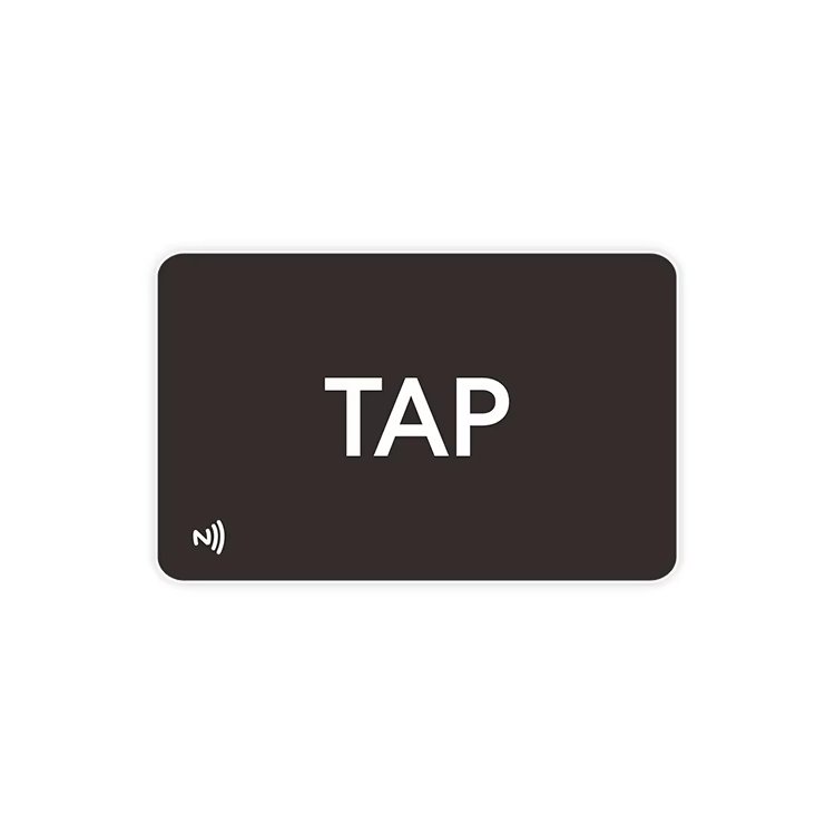 Customized Matte NFC chip ISO 14443A 13.56Mhz Media stainless steel Google Facebook Access Control Digital Business Card