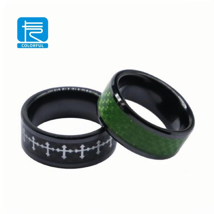Waterproof NFC Smart Ring Multi-Functional NFC Smart Rings 213 216 M1 RFID Contactless Ceramic NFC RFID Ring