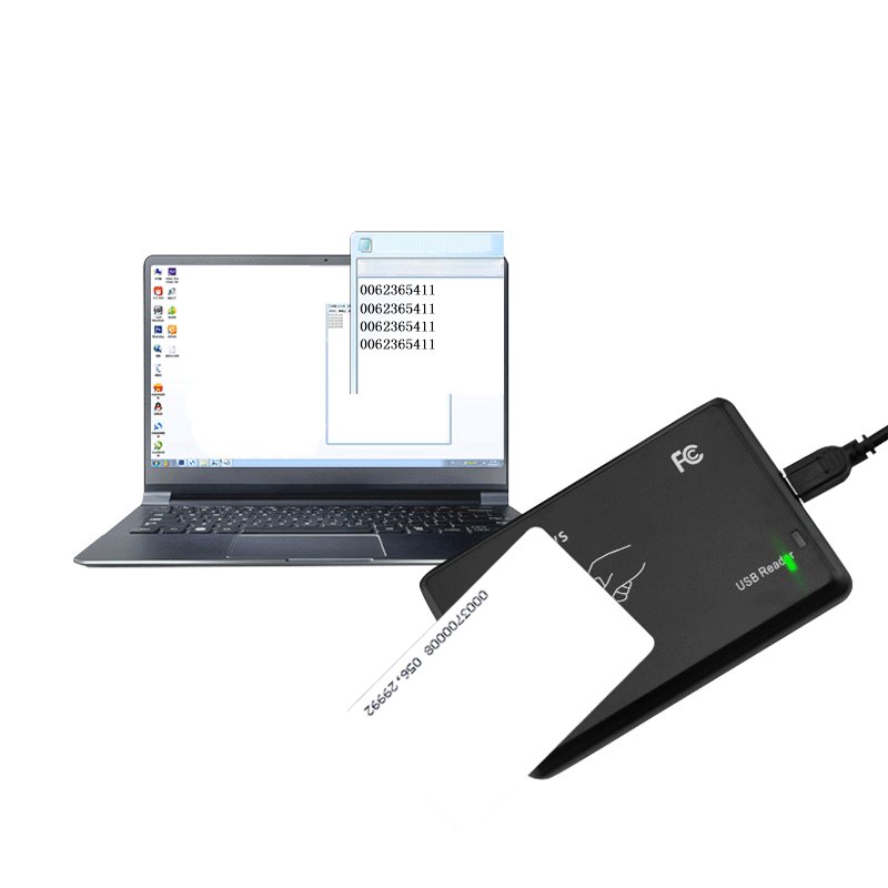 Contactless Card Skimmer NFC USB Access control Card Reader ID 125khz RFID Smart Card Reader