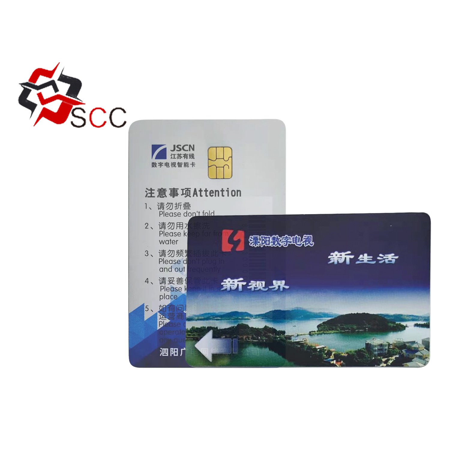 Writable blank clone memory smart chip contact ic card with sle4428
