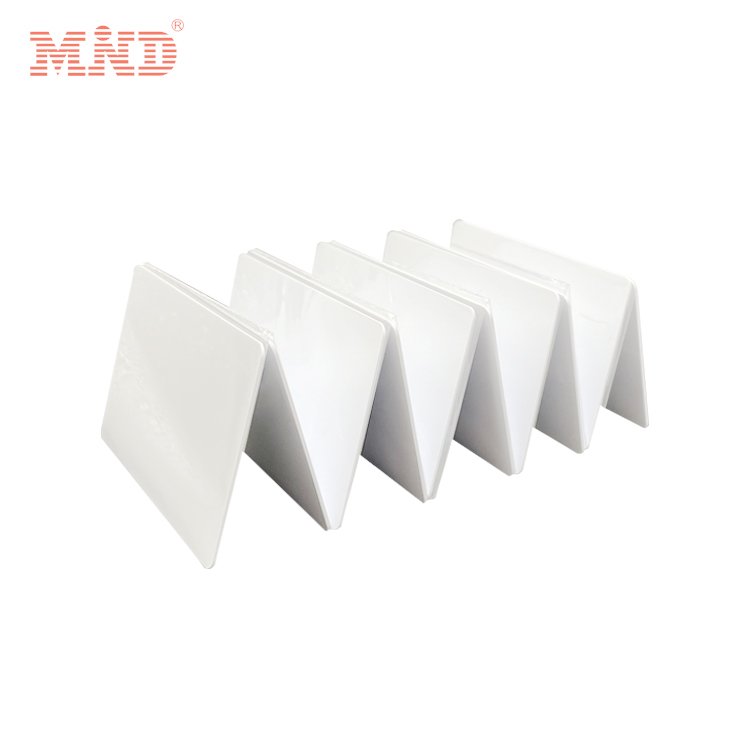 Printable ISO18000 6C RFID blank PVC Card for access control card Uhf white card