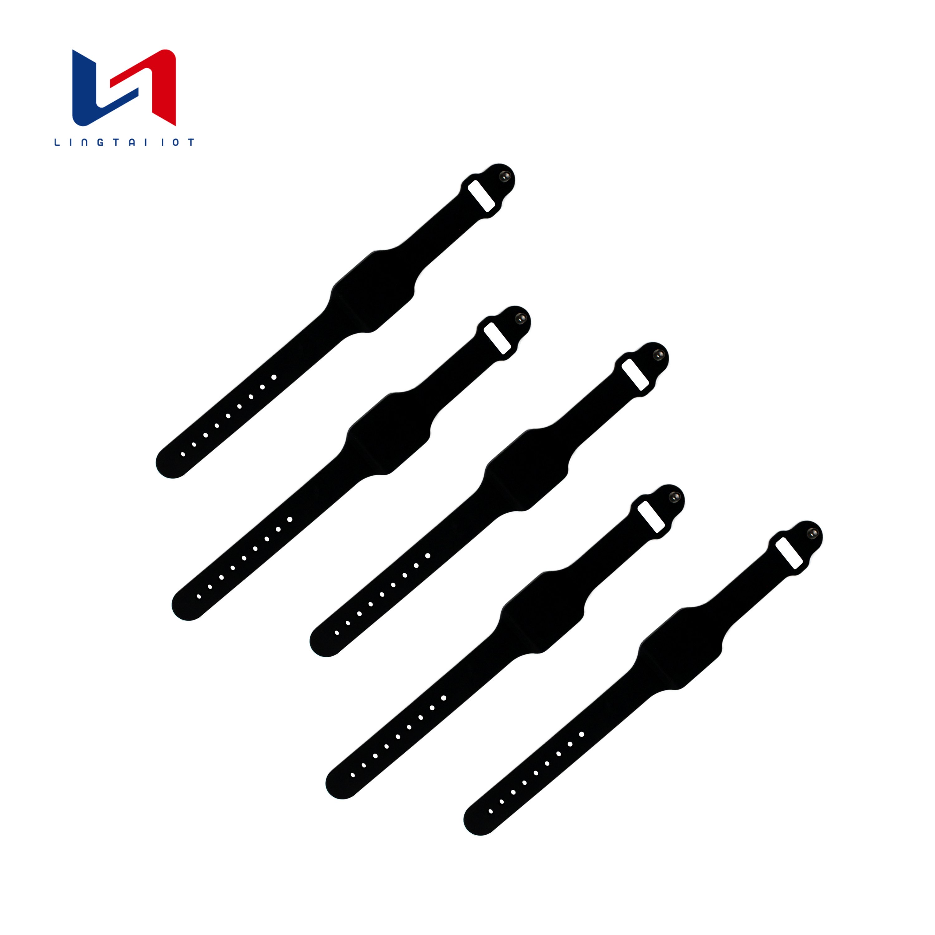 UHF RIFD Wristband Electronic Tag for Access Control Specifically Designed for Personnel Management
