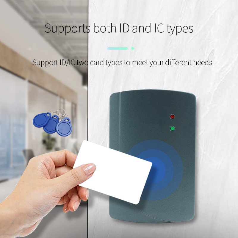 13.56Mhz Support Mifare IC Card Reader Wiegand26/34 NFC Reader IP68 Waterproof RFID Access Control Card Reader