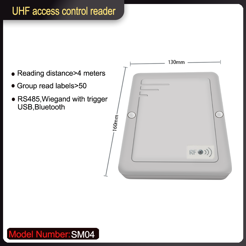 UHF rfid Industrial Modbus Reader long range Wireless Multi-tags Access Control Card Reader