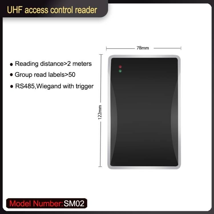 UHF rfid Industrial Modbus Reader long range Wireless Multi-tags Access Control Card Reader