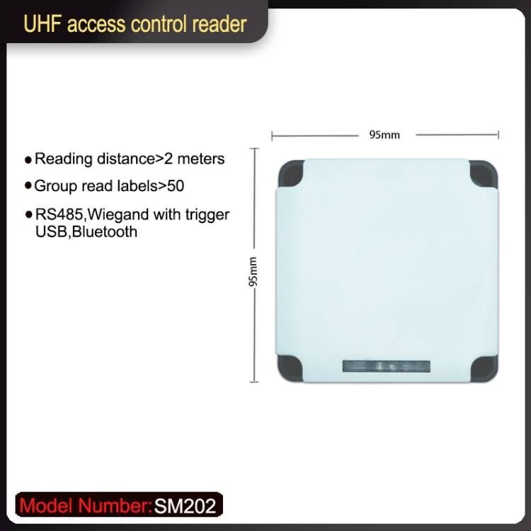 UHF rfid Industrial Modbus Reader long range Wireless Multi-tags Access Control Card Reader