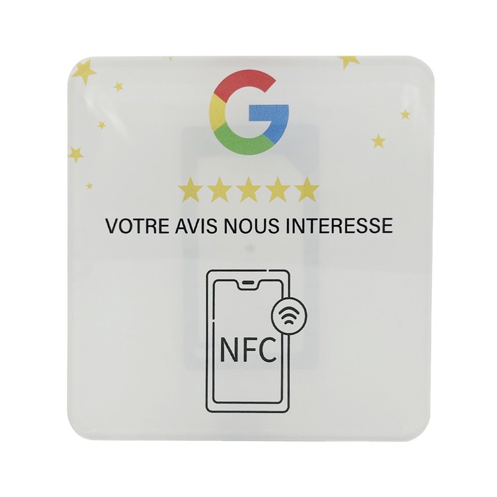 Custom Design 13.56mhz Rfid nfc Tag Menu Labels Square Restaurant Desk Tap Menu Nfc Tags