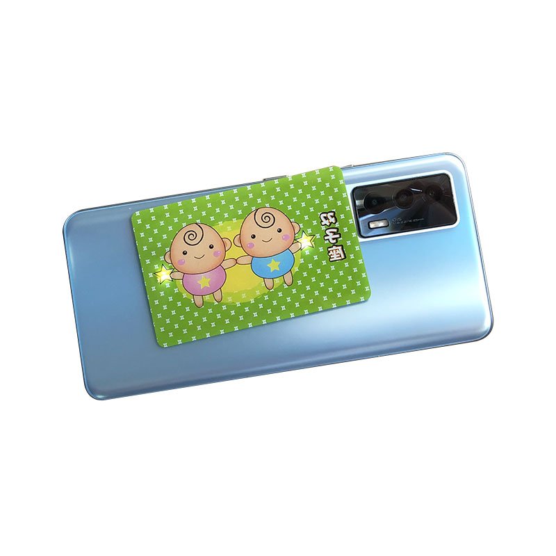 0.76mm RFID Printing Card LED Light Up Smart Card