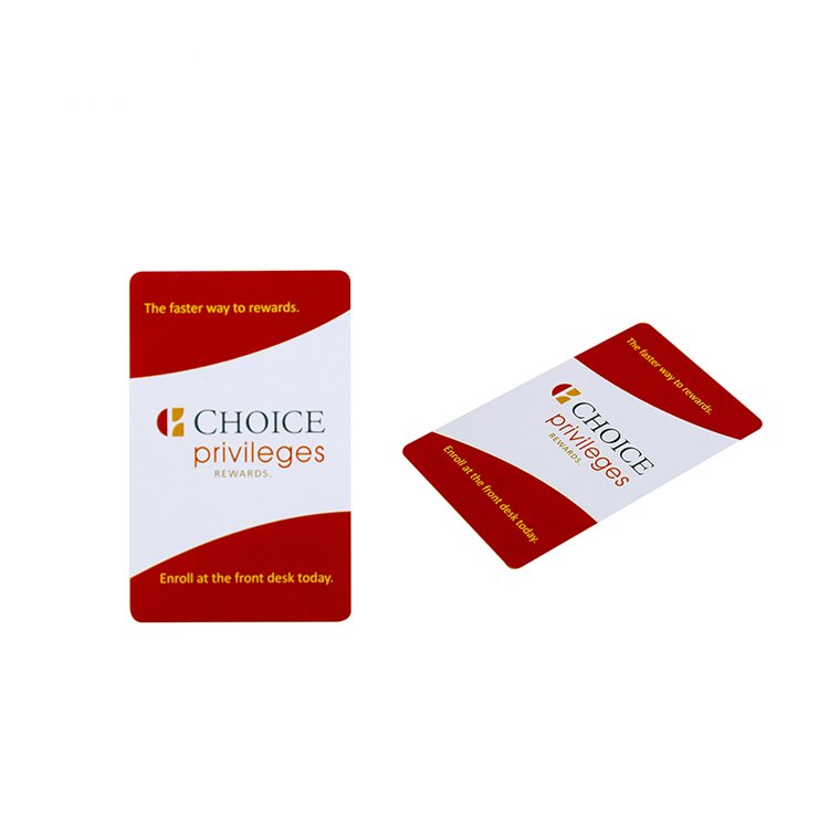 CMYK Full Color Printing Plain PVC Proximity ID Card EM Series Chip