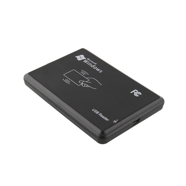 RFID ID Card Chip Tag Mini USB 13.56mhz Access Control System 0mm-100mm (related to The Card or The Environment) 110*80*26mm