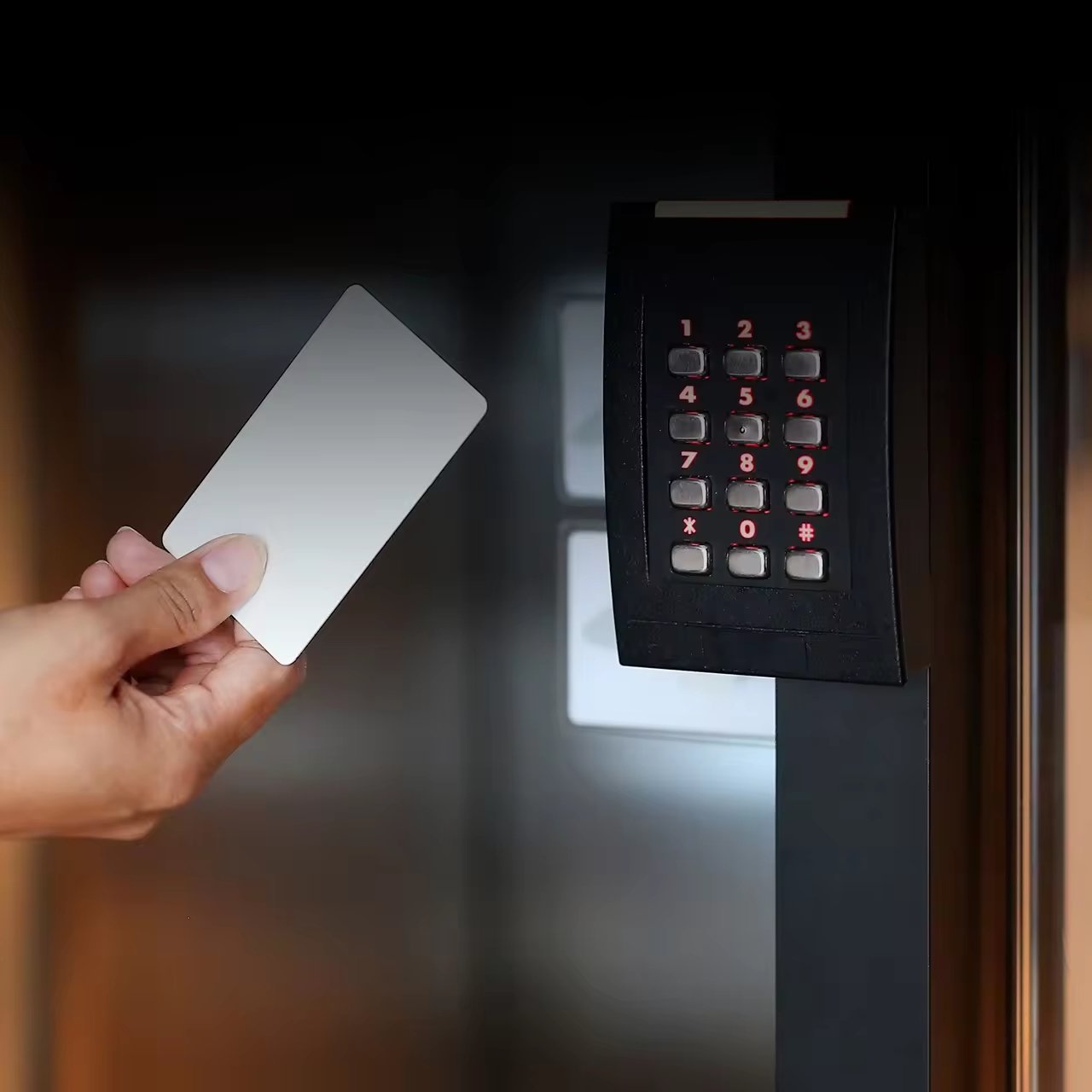 Factory Price Smart PVC F08 RFID Blank Card 13.56MHz Access Control Card Waterproof High Frequency NFC Mini Tag ISO 15693 Hotels