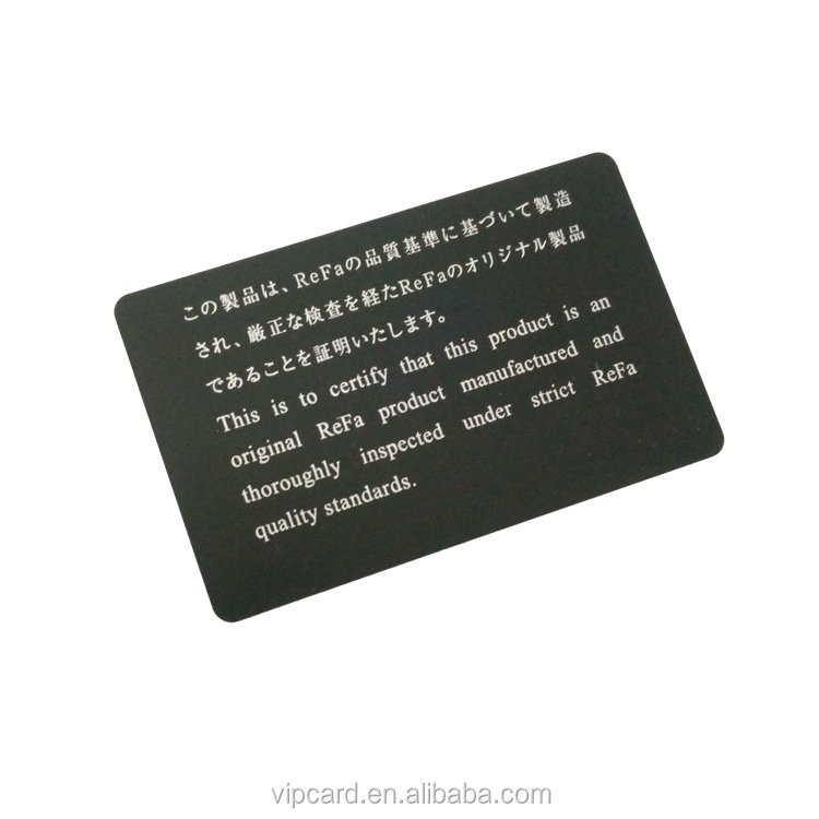 Ntag213 Access Control Card NFC 13.56mhz PVC NFC Business Card