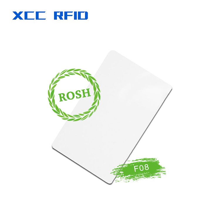 High Frequency Waterproof 13.56MHz Fudan chip Access Control Card Smart PVC RFID Blank Card Blank Cards With Chip