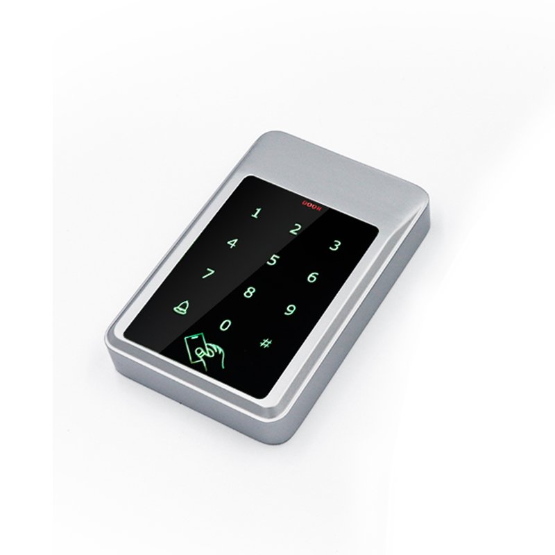 metal single door Touch Keypad 13.56Mhz MFcard Password access control system