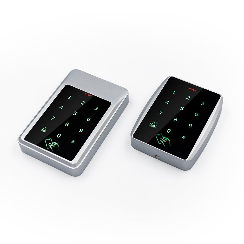 metal single door Touch Keypad 13.56Mhz MFcard Password access control system