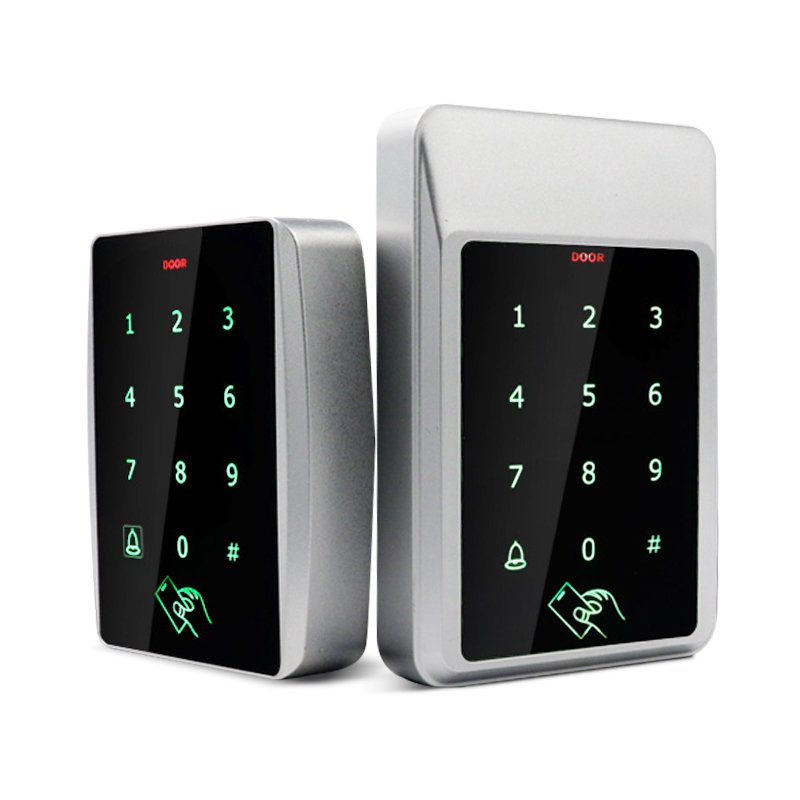 metal single door Touch Keypad 13.56Mhz MFcard Password access control system