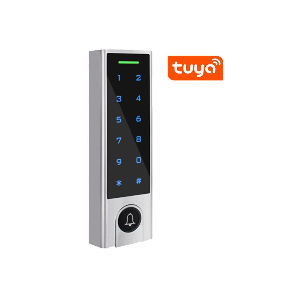 RFID Access Control WiFi Keypads Metal Door Access Control System With Tuya App
