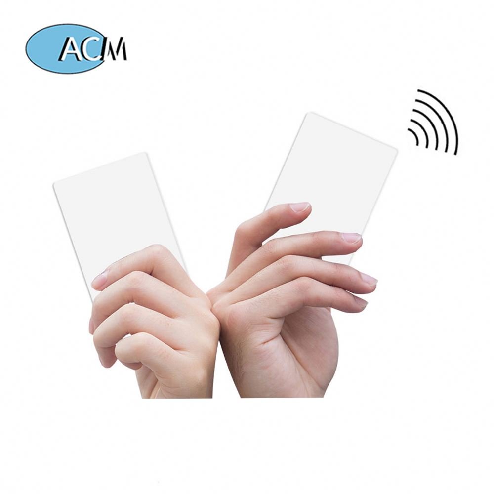 125Khz ID PVC Blank Smart Card 13.56Mh Access Control Proximity RFID Card