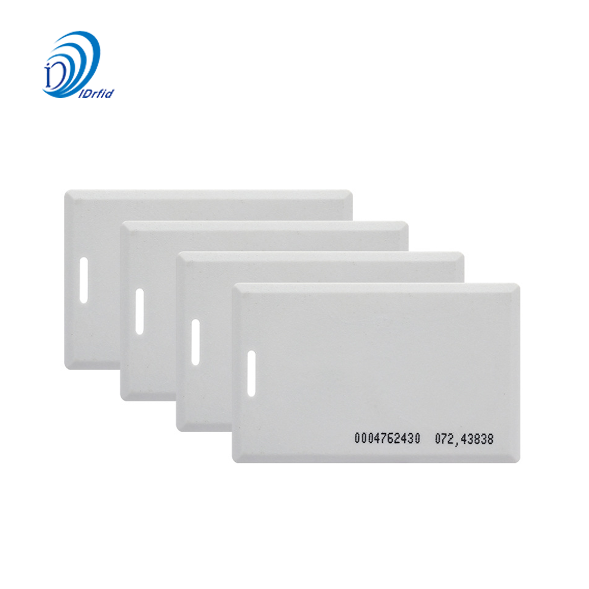 RFID ID Card 125KHz Proximity Smart Card 1.8mm Thickness TK4100 Clamshell PVC Card