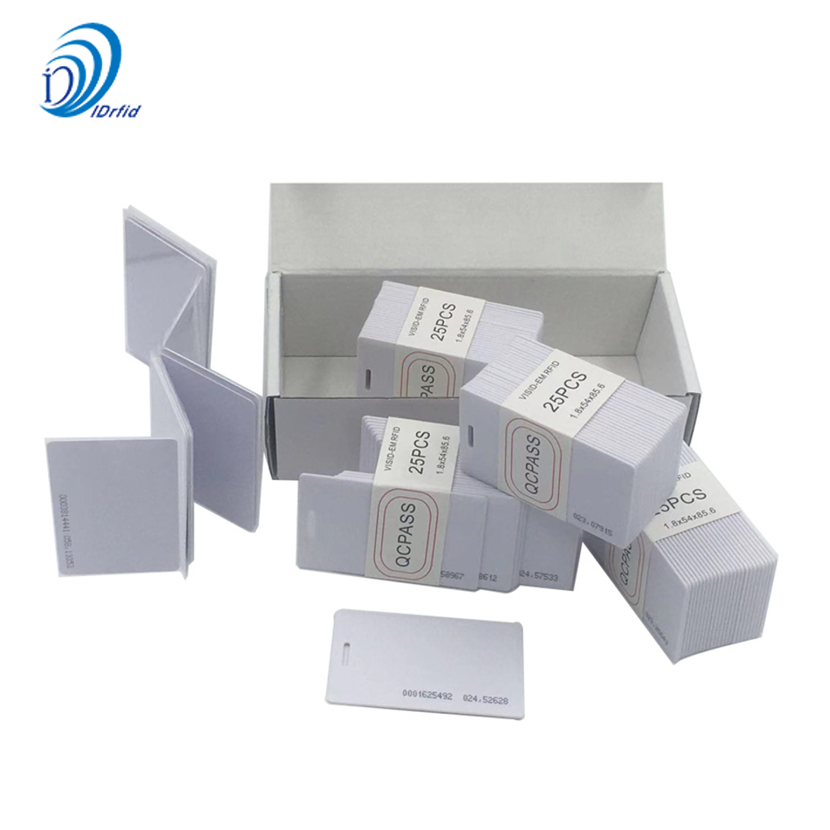 RFID ID Card 125KHz Proximity Smart Card 1.8mm Thickness TK4100 Clamshell PVC Card
