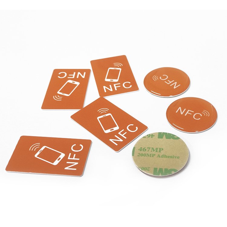 Hot Selling PVC Printable Customized size RFID White Blank Card NFC cards for Access Control Card