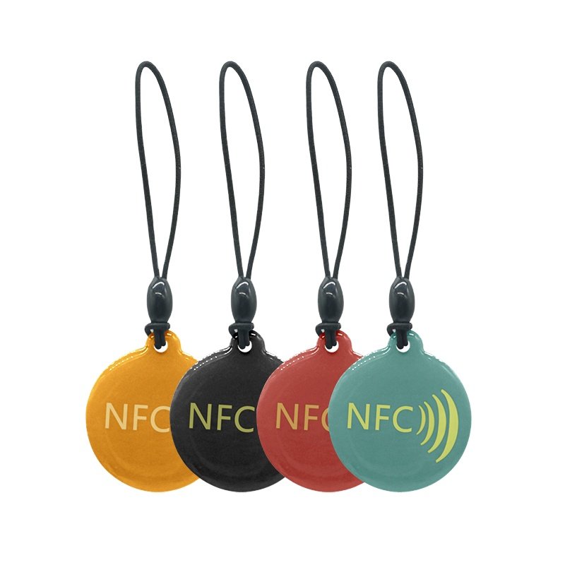 RFID door access control tag nfc mifare desfire ev1 4k rfid key fob tag 13.56 mhz high quality nfc tag keychain