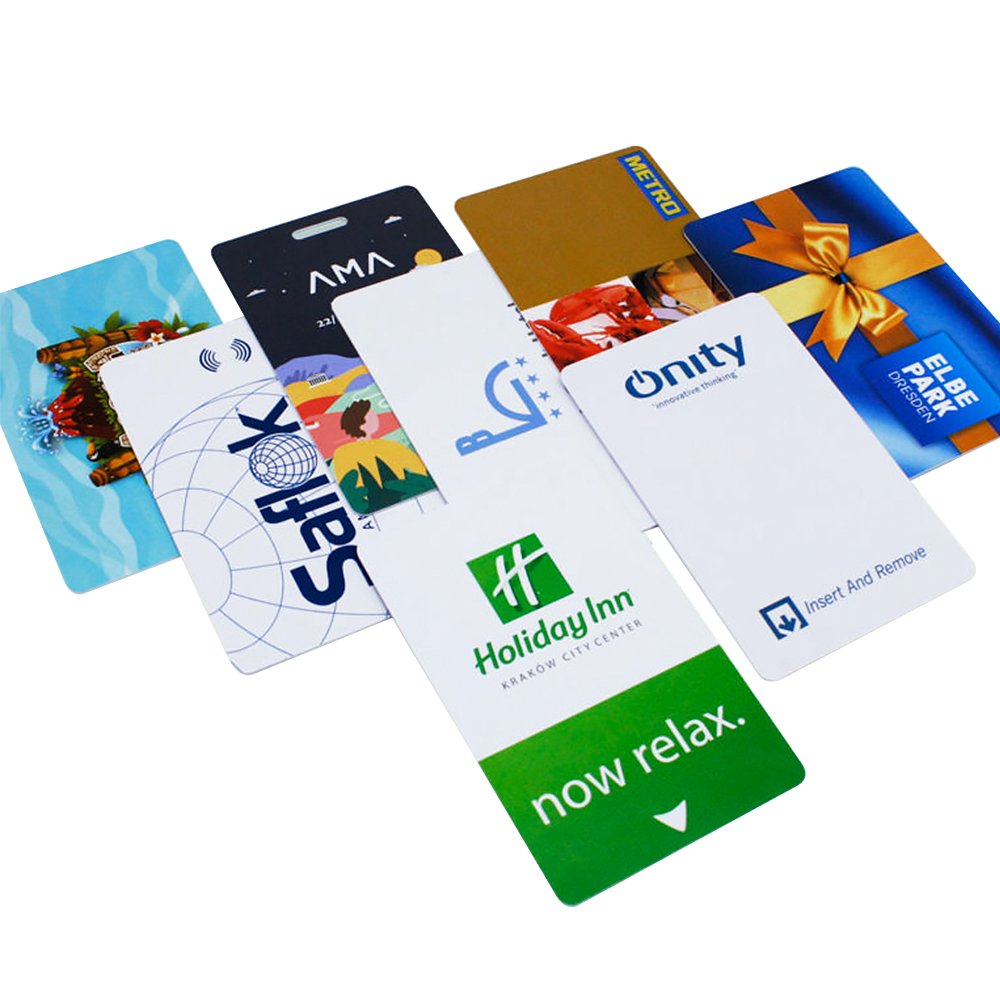 Wholesale smart chip Hotel Key Card Envelope Business Hotel Key Card RFID NFC PVC Smart Card
