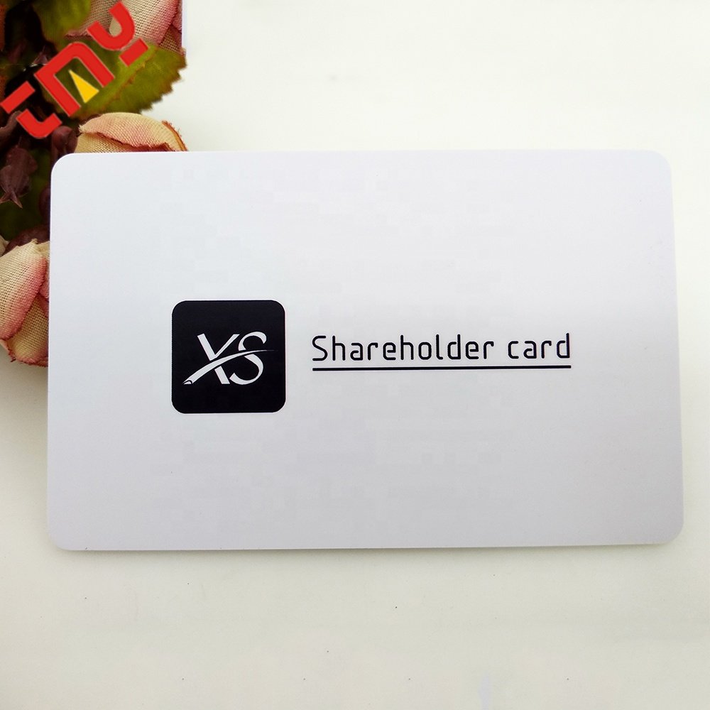 RTS Wholesale High Frequency 504 Bytez Printable PVC 216 Blank Matt Gift White Cashless Payment NFC Card With Logo