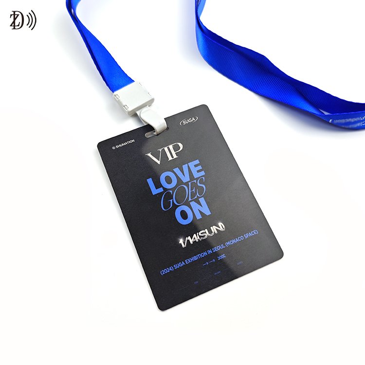 Custom Design Plastic VIP Access Cards Backstage Pass Artist/ Music/ Festival RFID Badge Card For An Event