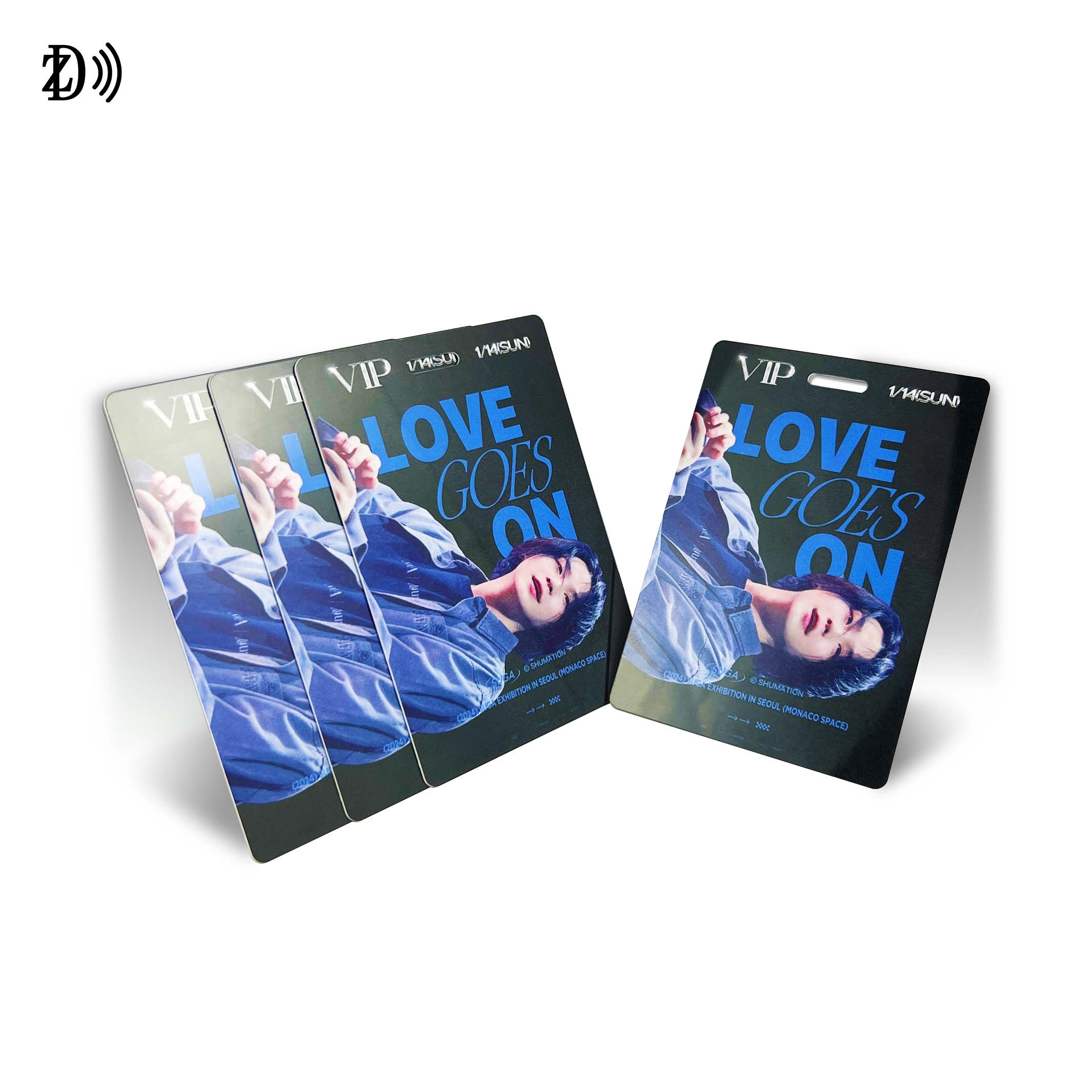 Custom Design Plastic VIP Access Cards Backstage Pass Artist/ Music/ Festival RFID Badge Card For An Event