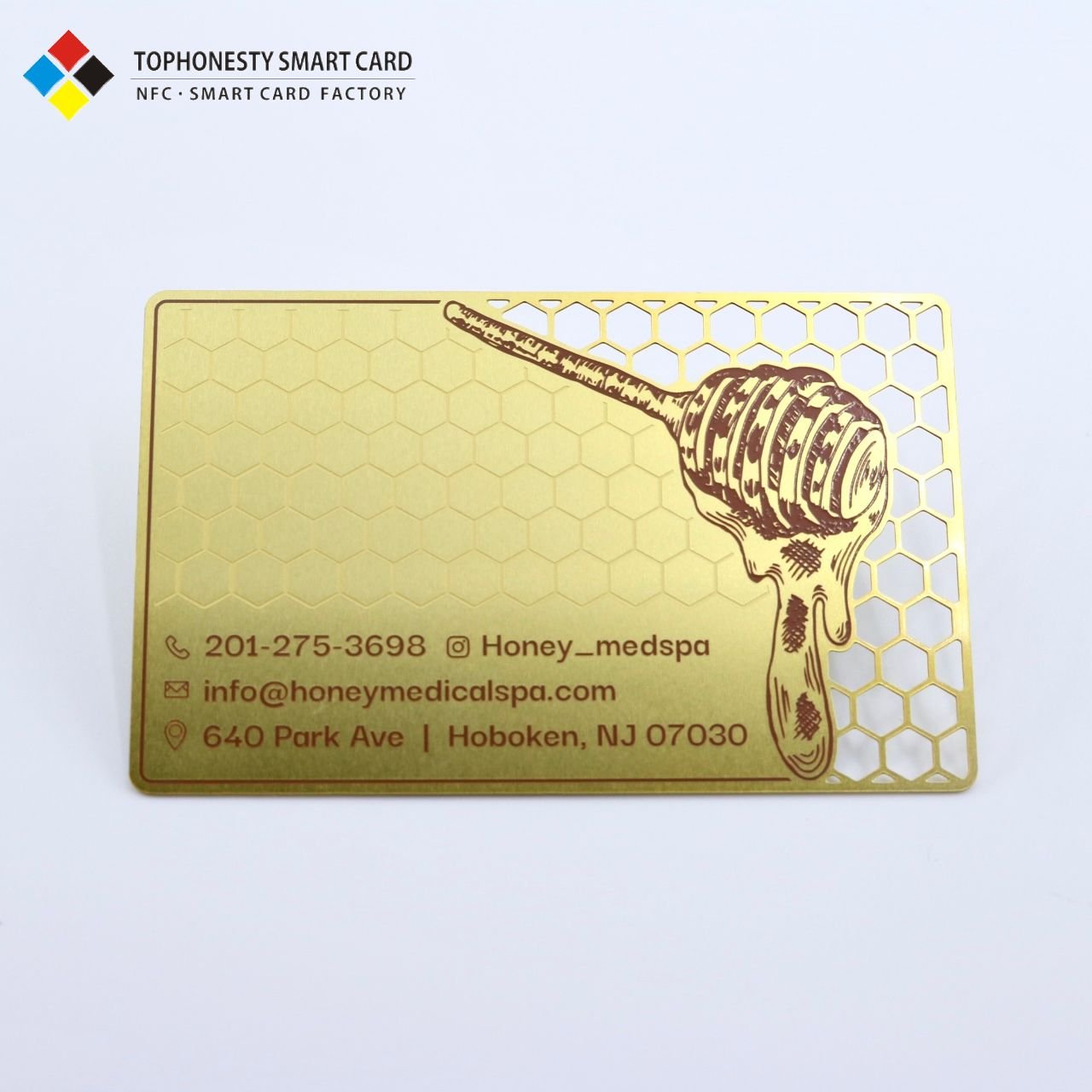 black sliver gold Hollow trim process Metal Business Card Inlay work Gold finishing metal business cards with logo
