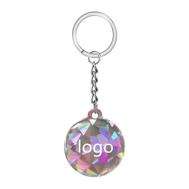 Printed Logo NFC ID Pet Tracking RFID Keychain QR Code Dog Tag Access Control Cards