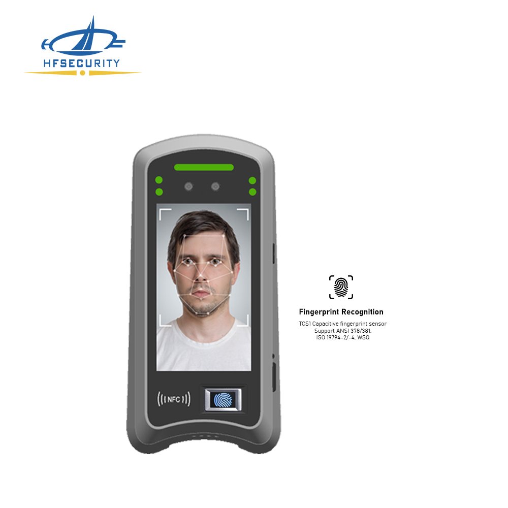 HFSecurity X05 Smart attendance machines with touchless IRIS face recognition technology for hygienic workplace environments