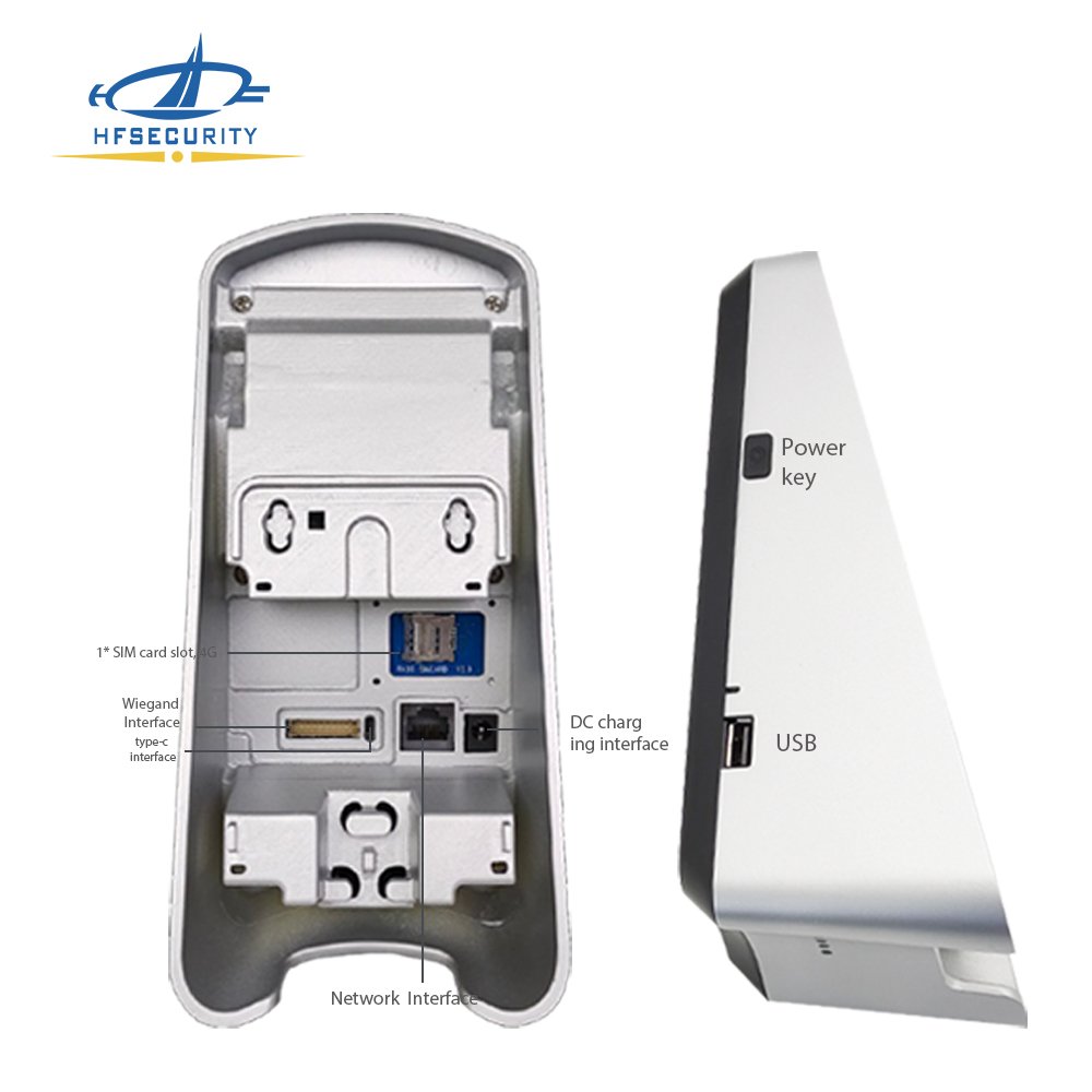 HFSecurity X05 Smart attendance machines with touchless IRIS face recognition technology for hygienic workplace environments