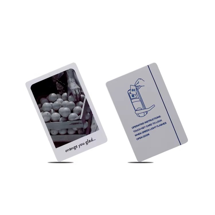 Low Price hotel key card 13.56Mhz RFID hotel door lock card Access Control card